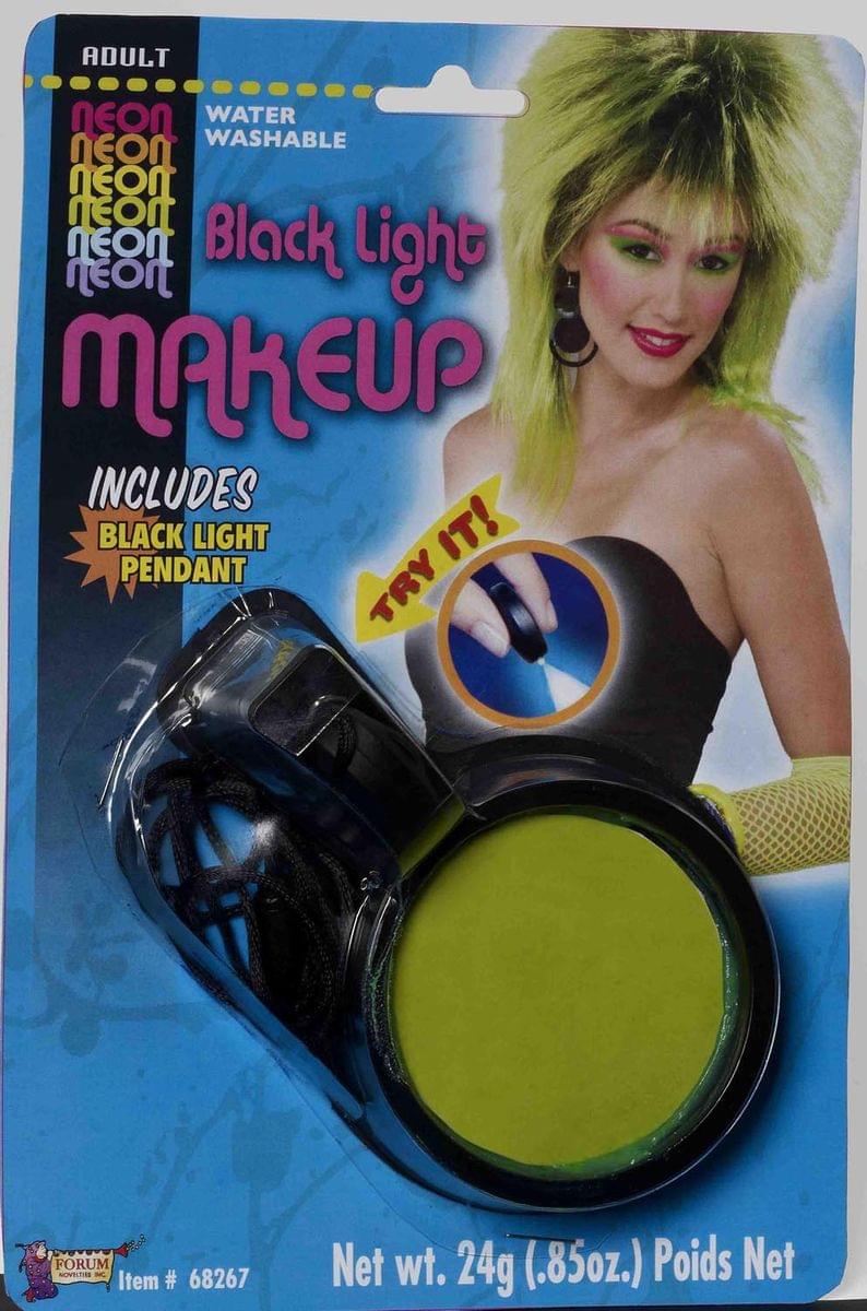 80's Punk Neon Green Costume Makeup