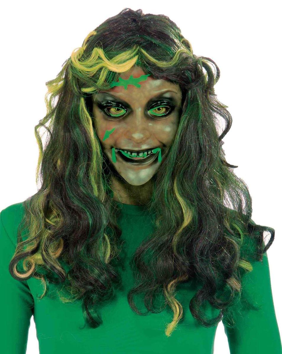 Biohazard Transparent Mask Adult Female Costume Accessory
