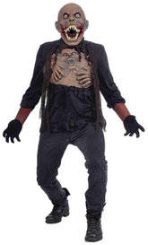 Vicious Mutant Alien Adult Male Horror Costume