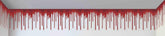 Haunted House Blood Dripping Backdrop Wallpaper Roll Decoration Prop