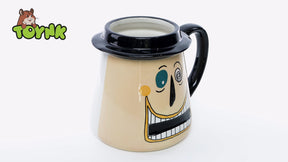 Disney Nightmare Before Christmas Mayor Faces 3D Ceramic Mug | Holds 20 Ounces