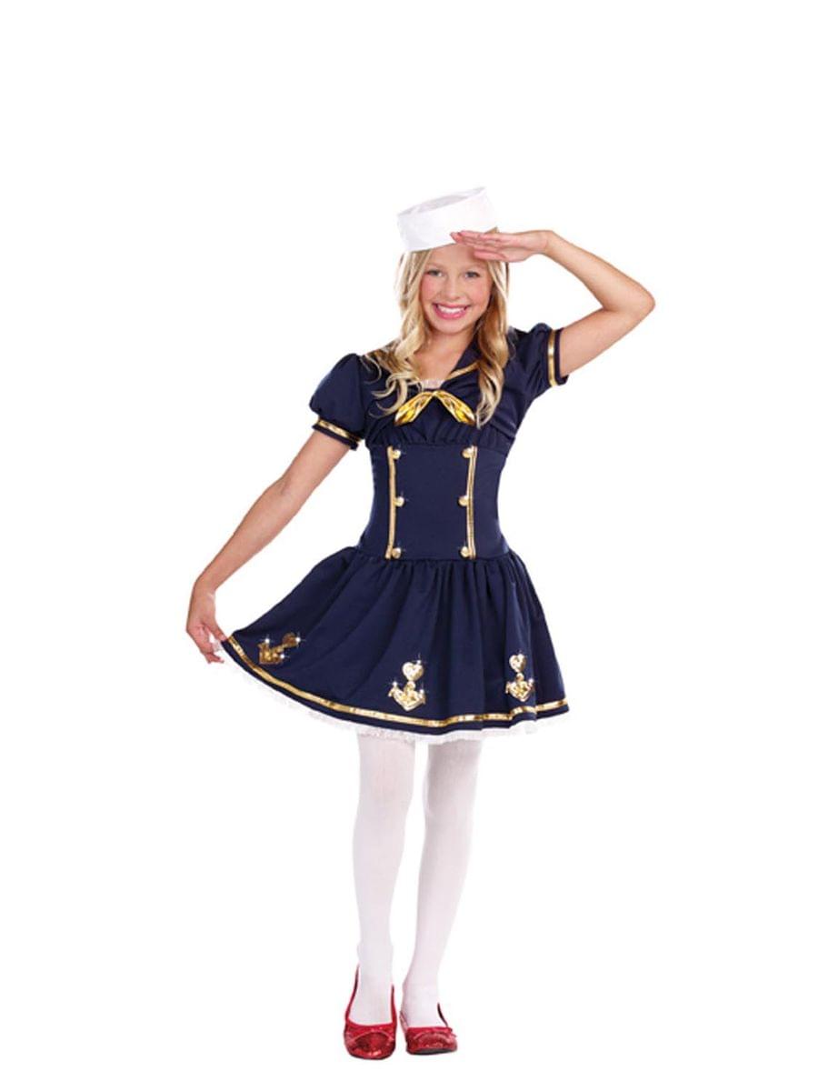Sweetie On Deck Sailor Dress Costume Child