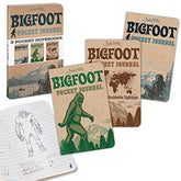 Bigfoot Pocket Journals: Set of 3 Notebooks