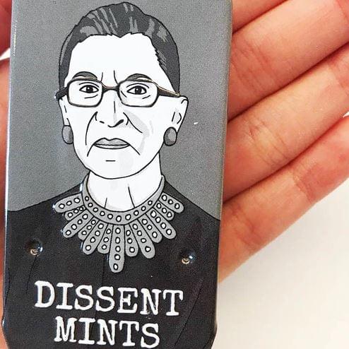 RBG Dissent Mints Tin