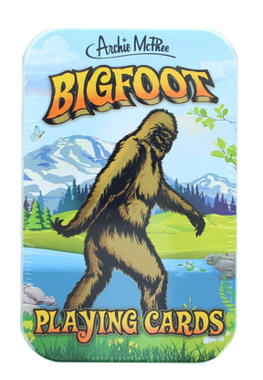 Bigfoot Novelty Playing Cards | 52 Card Deck