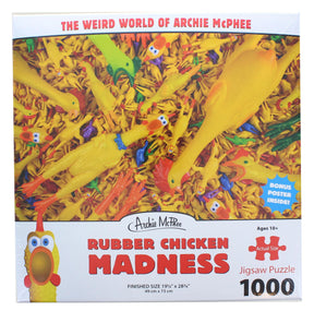 Rubber Chicken Madness 1000 Piece Jigsaw Puzzle