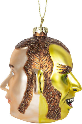 Dr. Jekyll & Mr. Hyde Glass Two-Sided Holiday Ornament