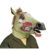 Glow In The Dark Latex Zombie Horse One Size Fits All Mask