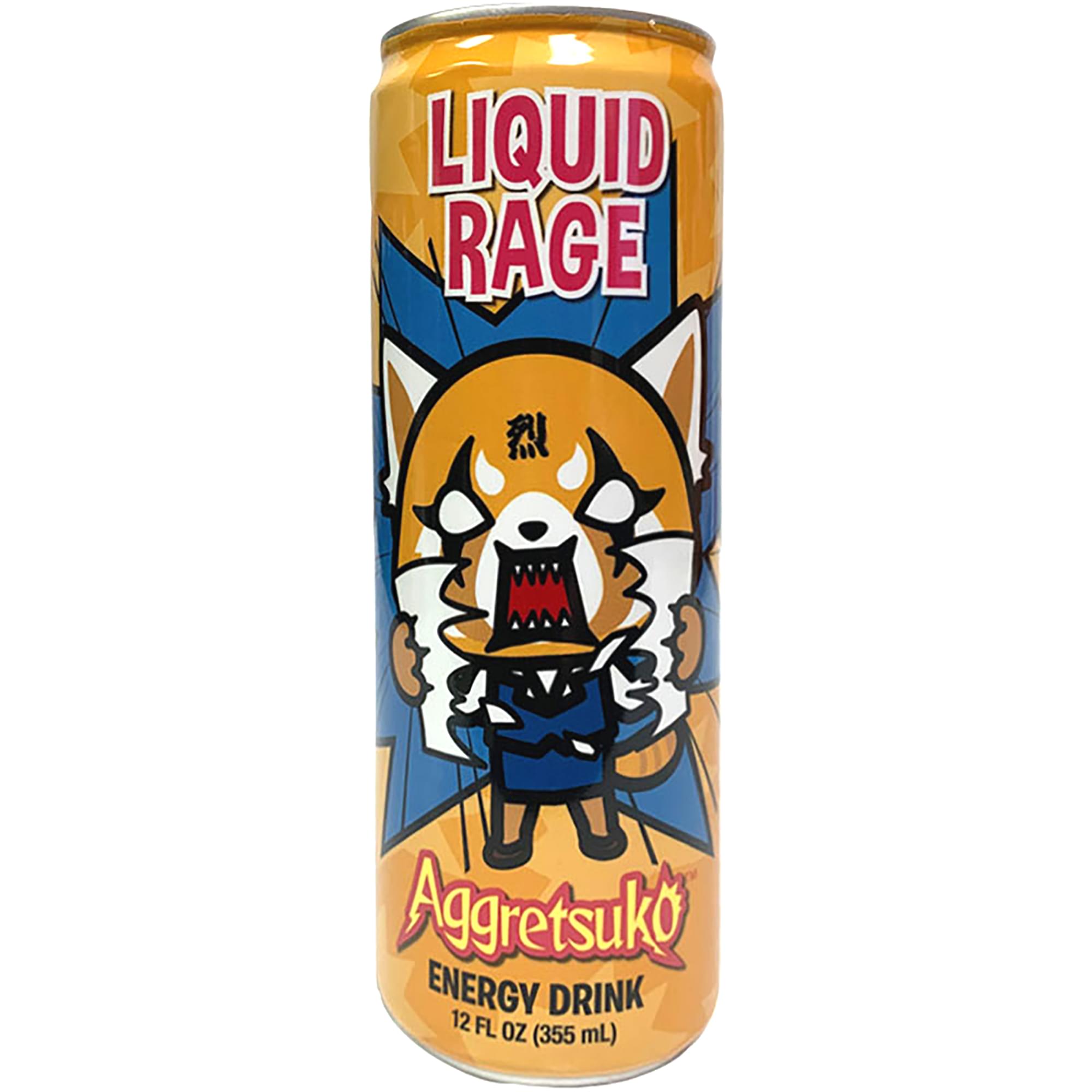 Sanrio Aggretsuko Liquid Rage 12oz Energy Drink | Free Shipping
