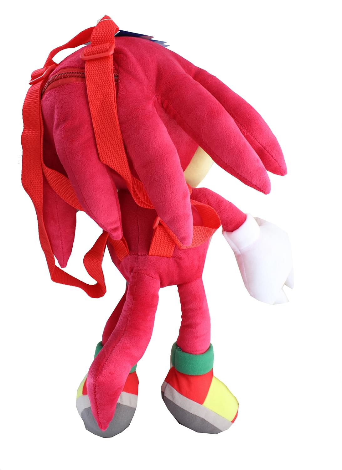 Sonic the Hedgehog Knuckles 18 Inch Plush Backpack