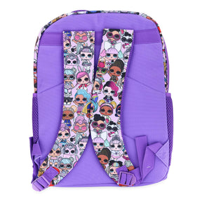LOL Surprise All Over Print 16 Inch Backpack With Printed Straps