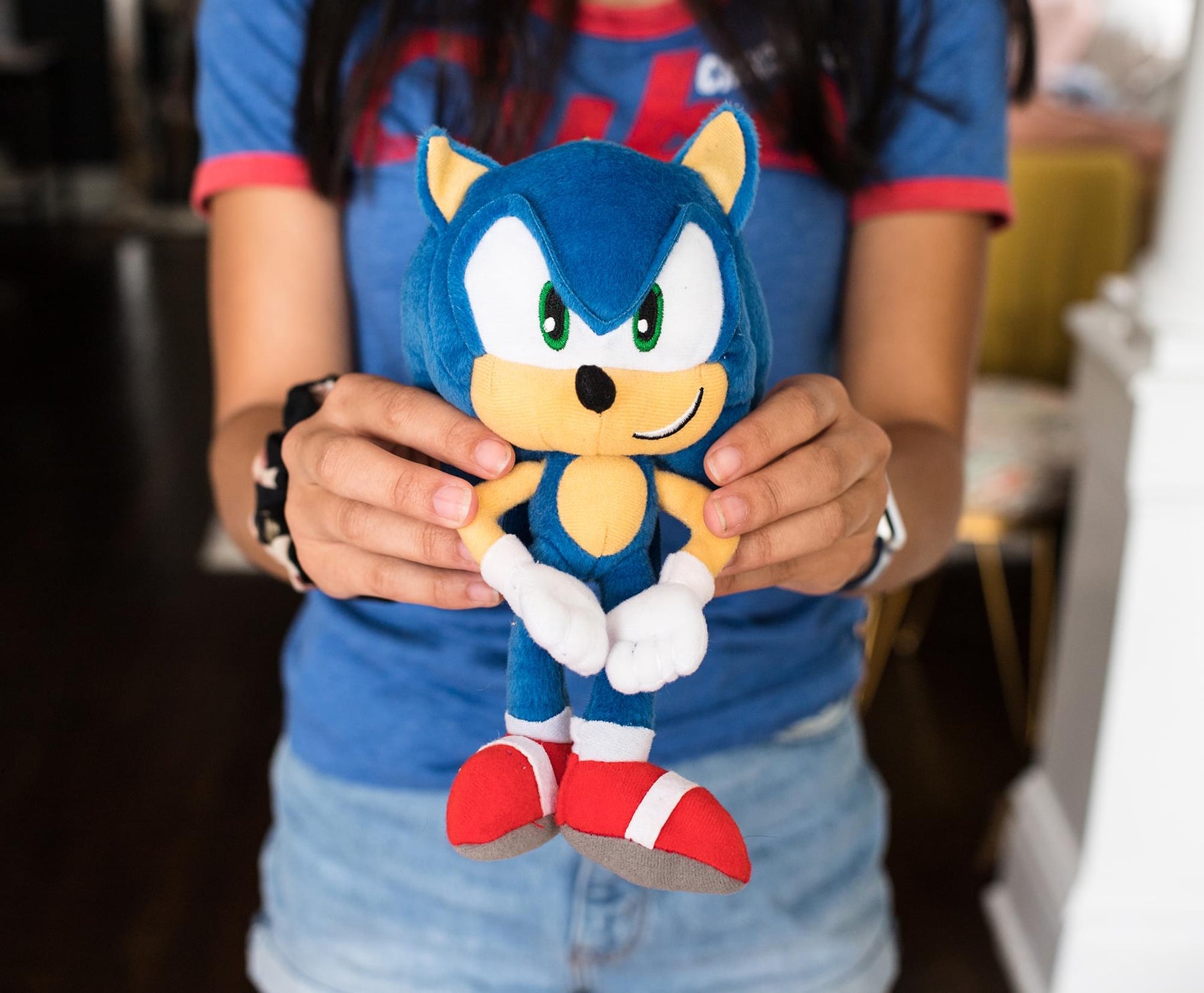 Sonic The Hedgehog Collector Plush Toy Clip-On | 8 Inches Tall