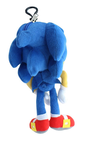 Sonic The Hedgehog 12 Inch Plush Clip On Coin Bag