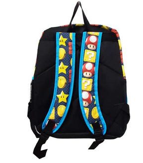 Super Mario 12 Inch 3D Molded Kids Backpack