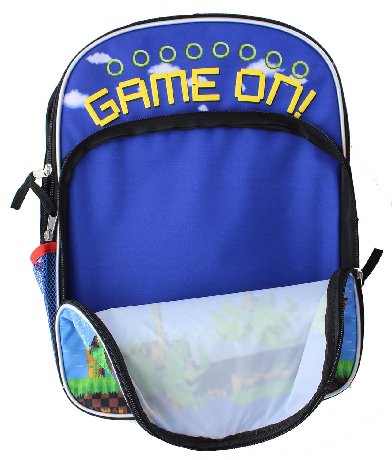 Sonic the Hedgehog Game On 16-Inch Backpack