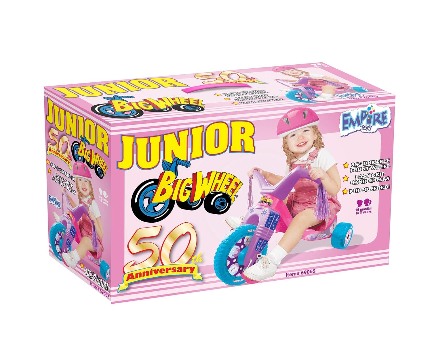 Big Wheel Junior 50th Anniversary 9 Inch Ride-On Trike | Pink