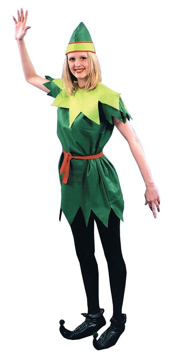 Peter Pan Women's Costume, One Size