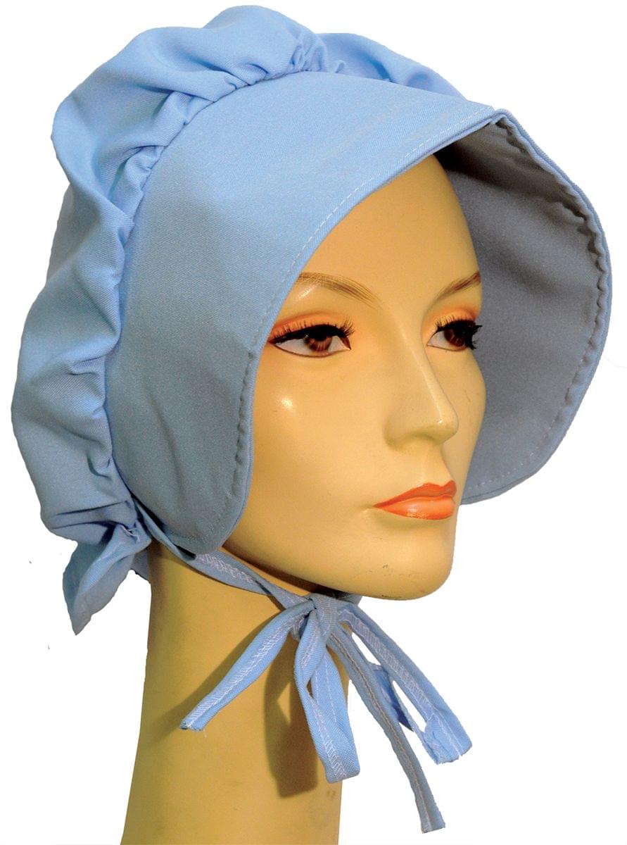 Pioneer Bonnet Adult Costume Accessory, Blue