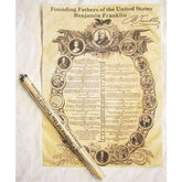 Historic U.S. Document Reproduction: Ben Franklin