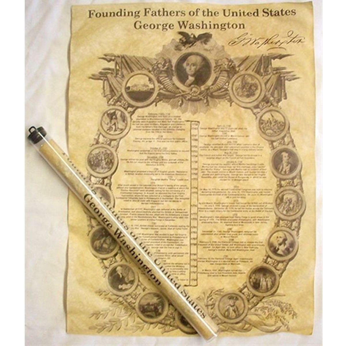 Historic U.S. Document Reproduction: George Washington