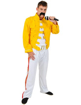 Yellow Rock Star Adult Costume