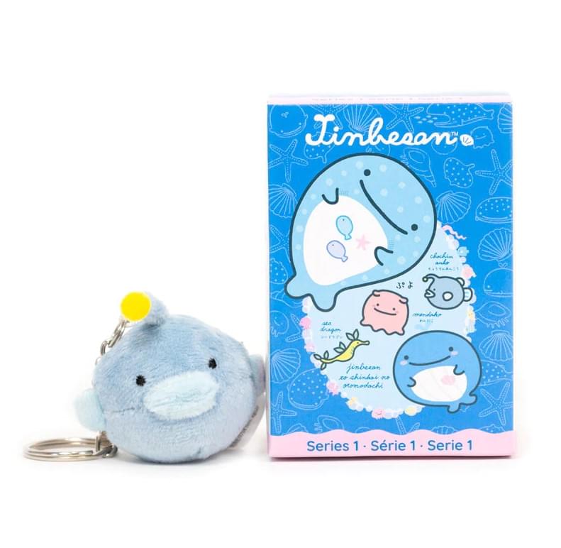 Jinbesan 3 Inch Mini Plush Keychain Blind Box | One Random