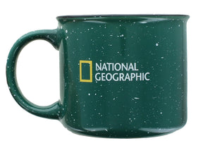 National Geographic Grand Canyon Green 13oz Ceramic Camper Mug