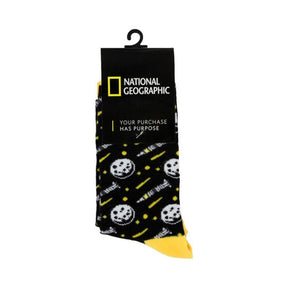 National Geographic Moon Landing Mid-Calf Adult Socks