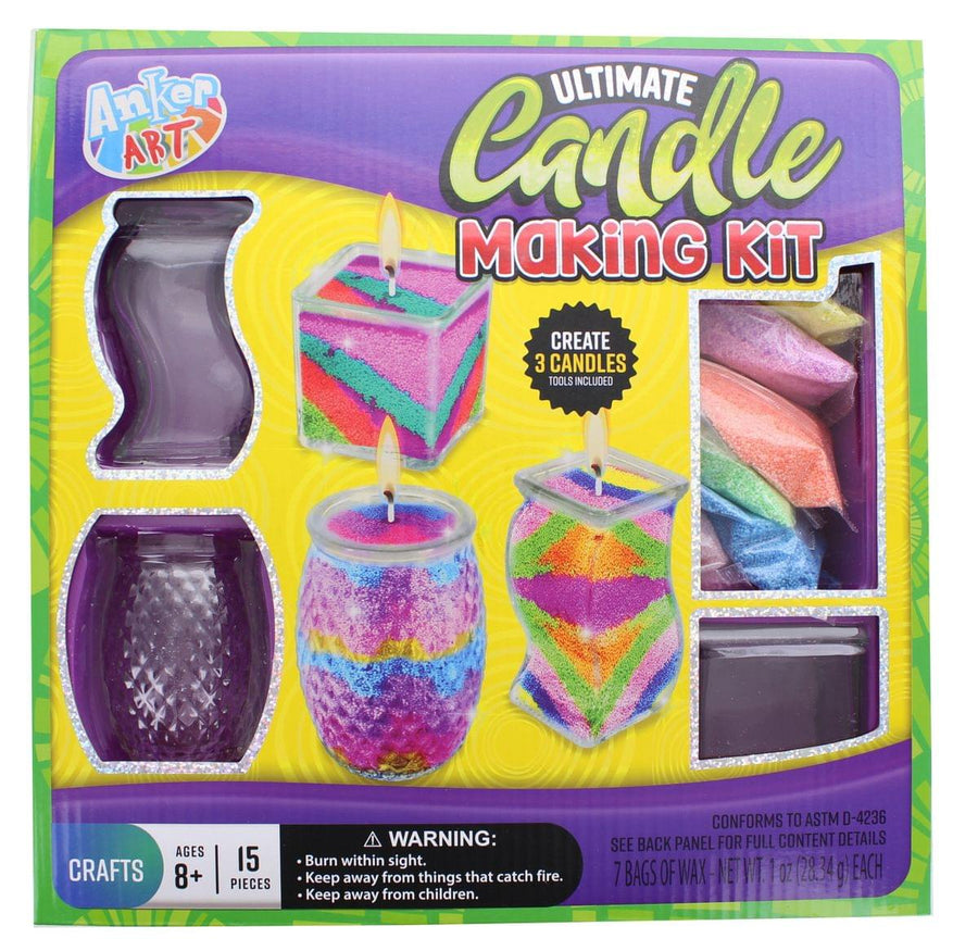 Ultimate Candle Making Kit Makes 3 Candles Free Shipping