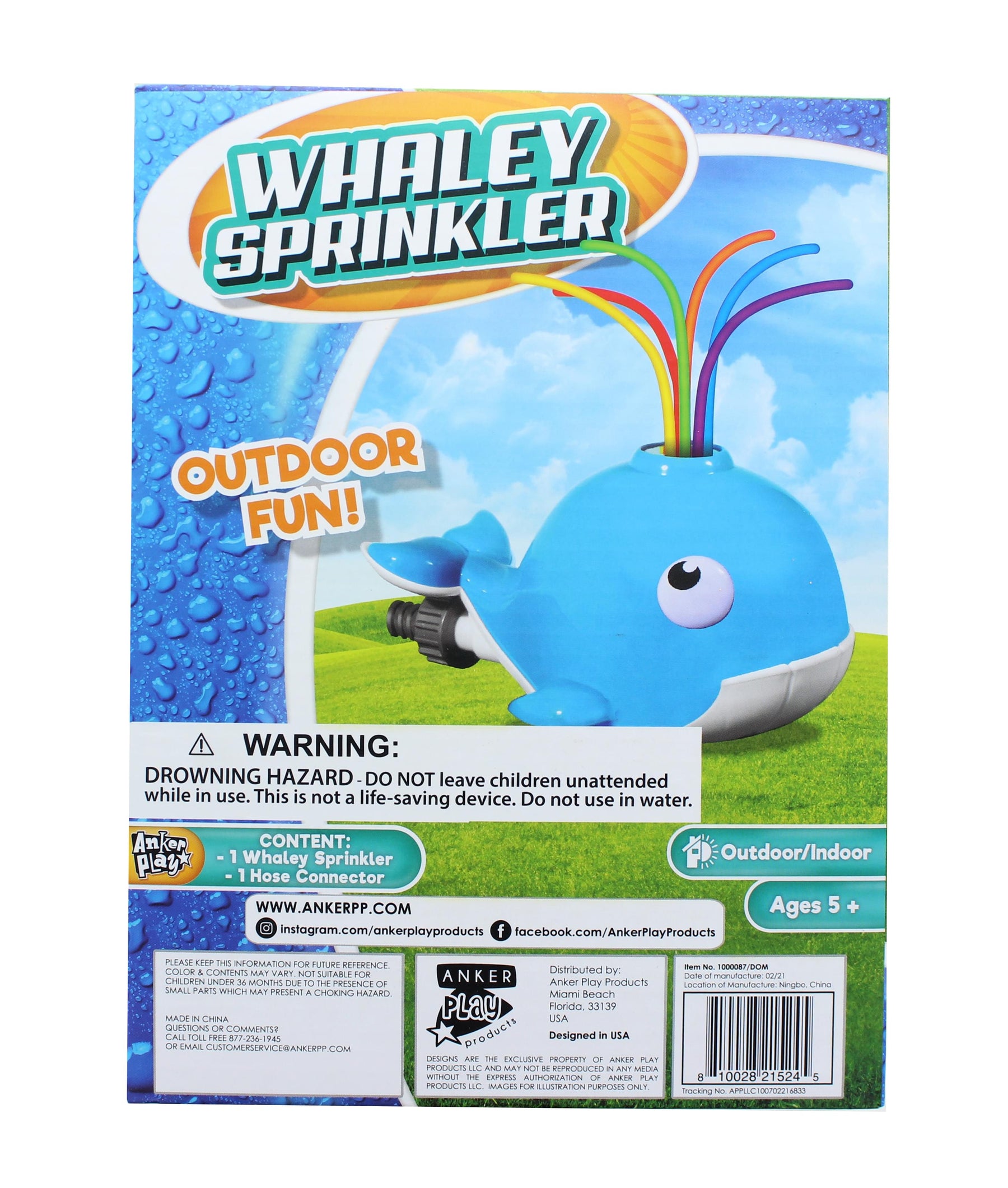 Whaly Outdoor Water Sprinkler