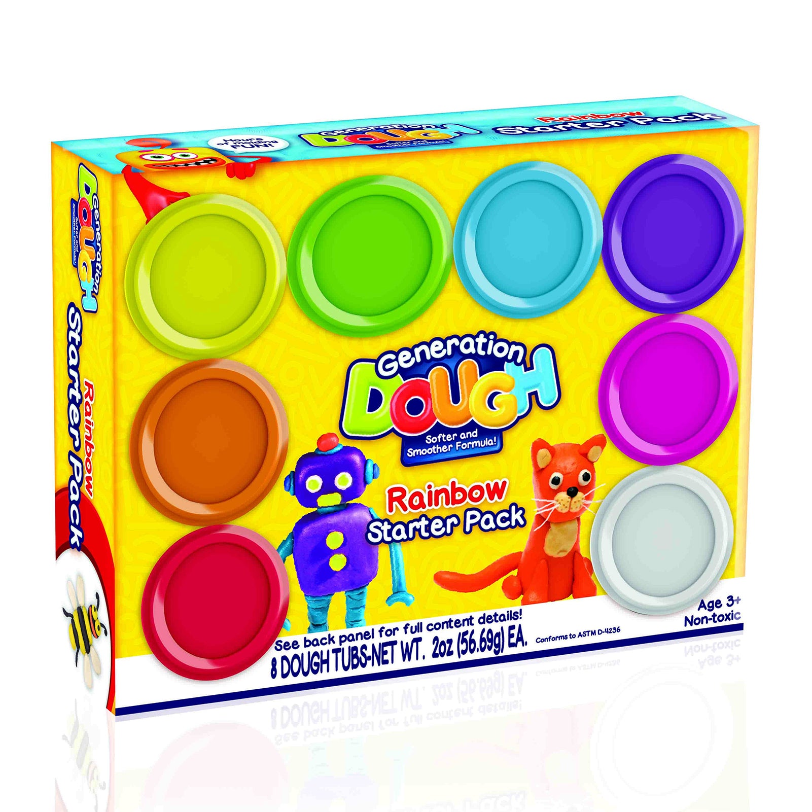 Generation Dough 8 Piece Rainbow Starter Pack