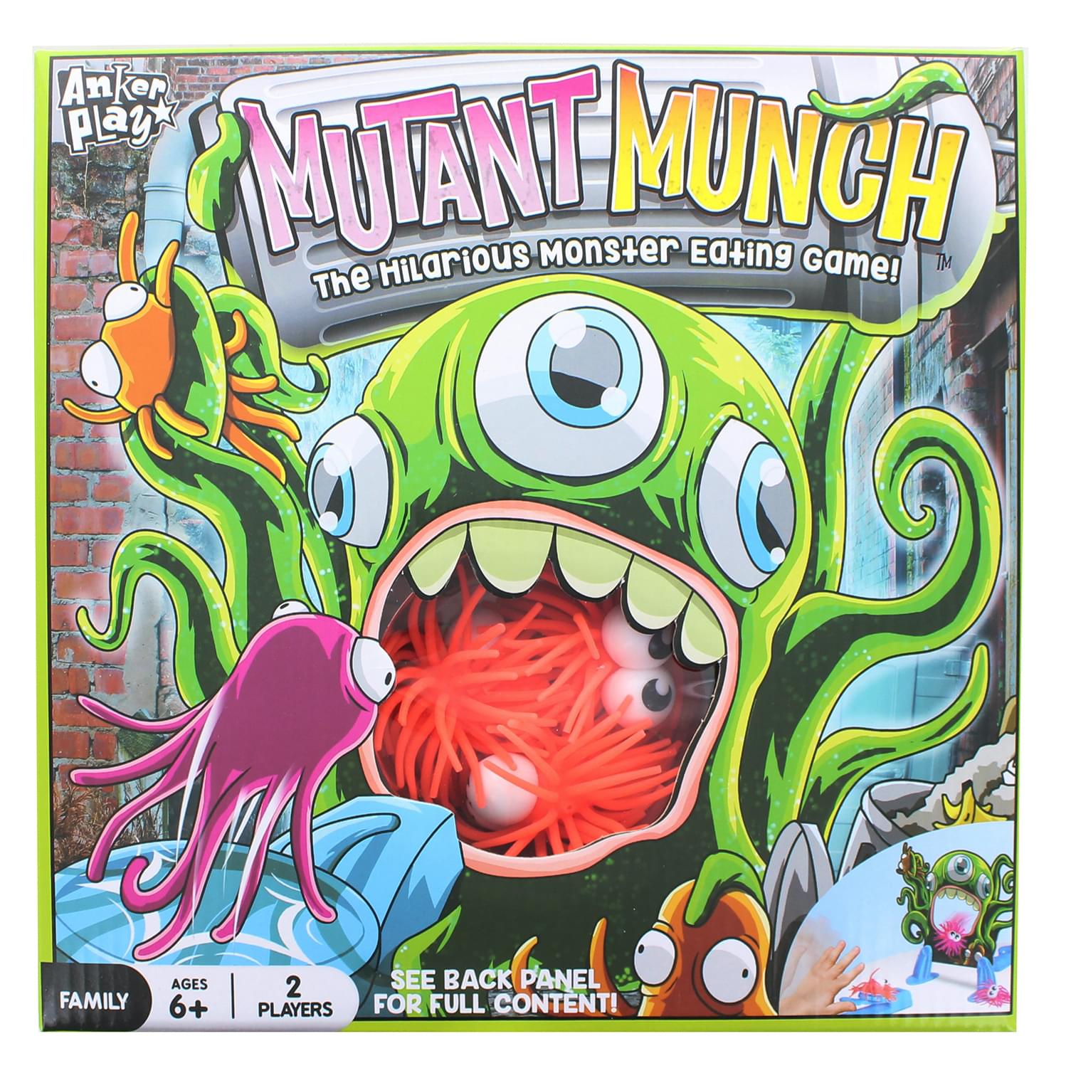 Mutant Munch The Hilarious Monster Eating Game | 2 Players