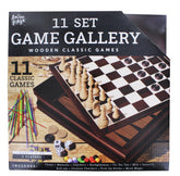Family Game Gallery | 11 Wooden Classic 2-Player Games