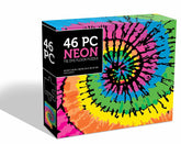Neon Tie Die 46 Piece Jigsaw Puzzle