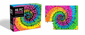Neon Tie Die 46 Piece Jigsaw Puzzle