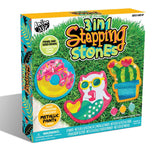 3 in 1 Stepping Stones Craft Kit | Makes 3 Stepping Stones