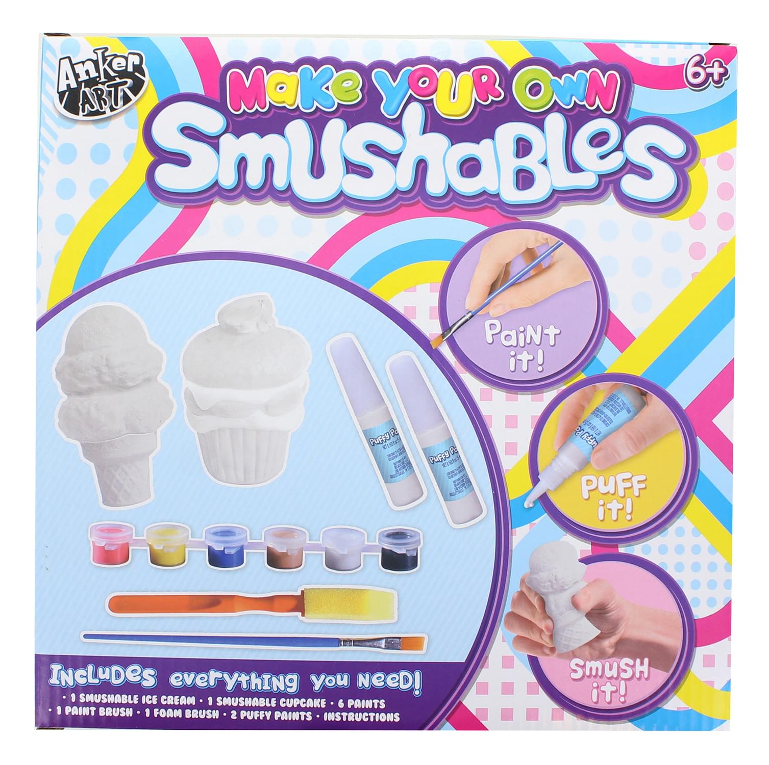 Make Your Own Foam Smushables Activity Kit | Ice Cream & Cupcake