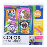 Color By Number Design Kit | Woof Wonders