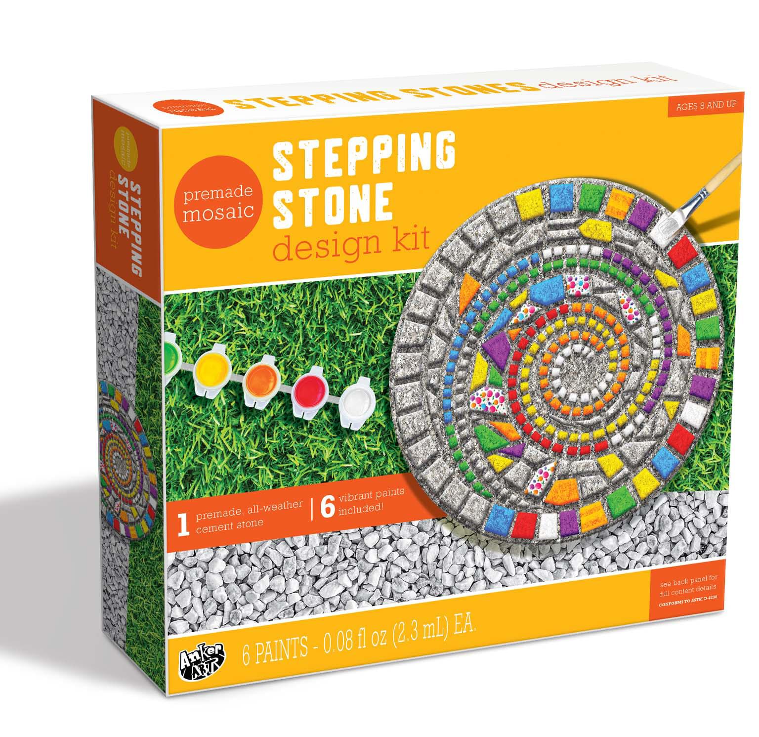 Paint Your Own Stepping Stones Craft Kit