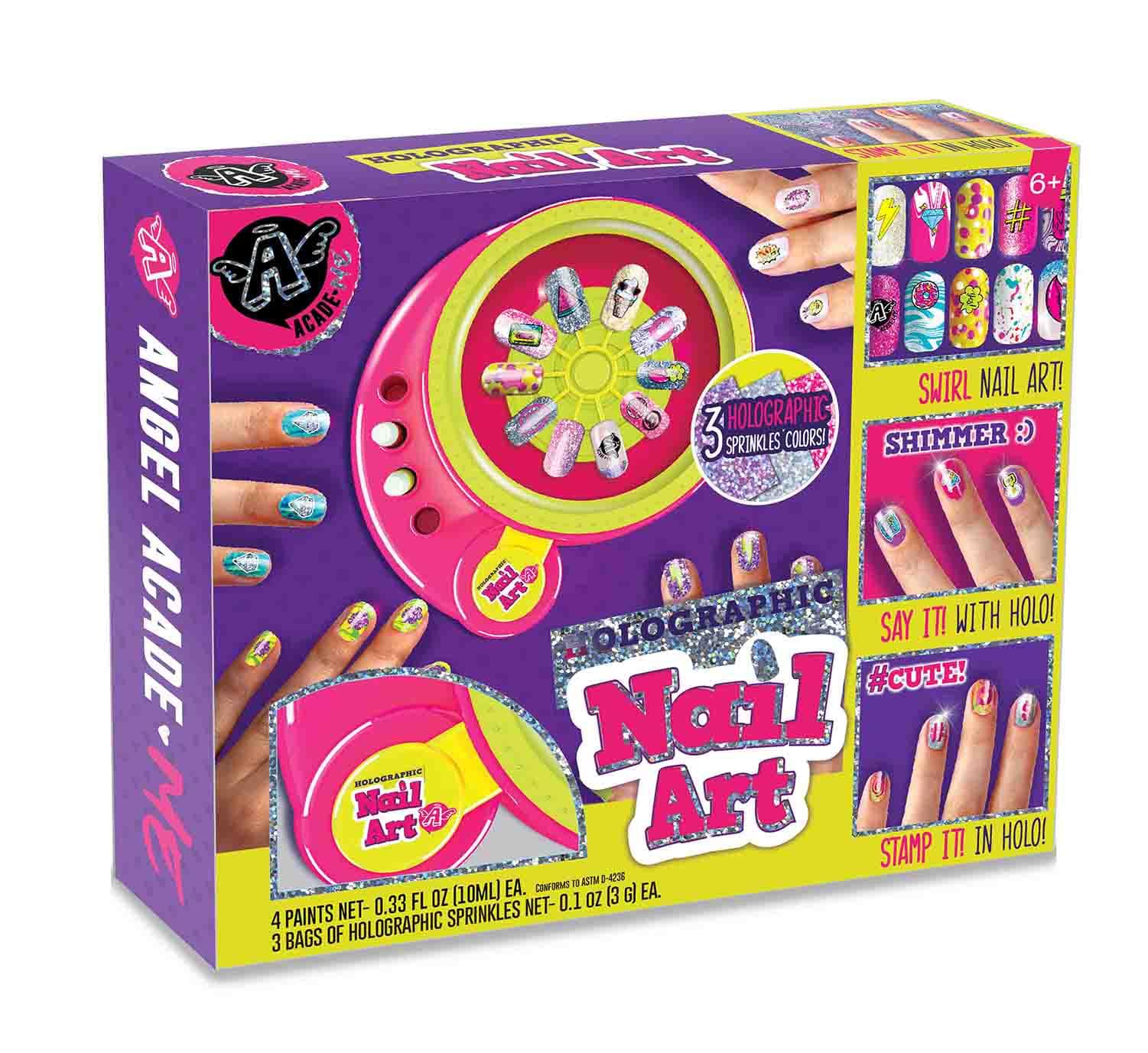 Holographic Nail Art Craft Kit