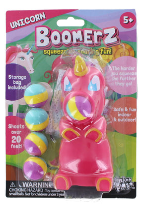 Unicorn Boomerz Ball Shooter Popper Toy