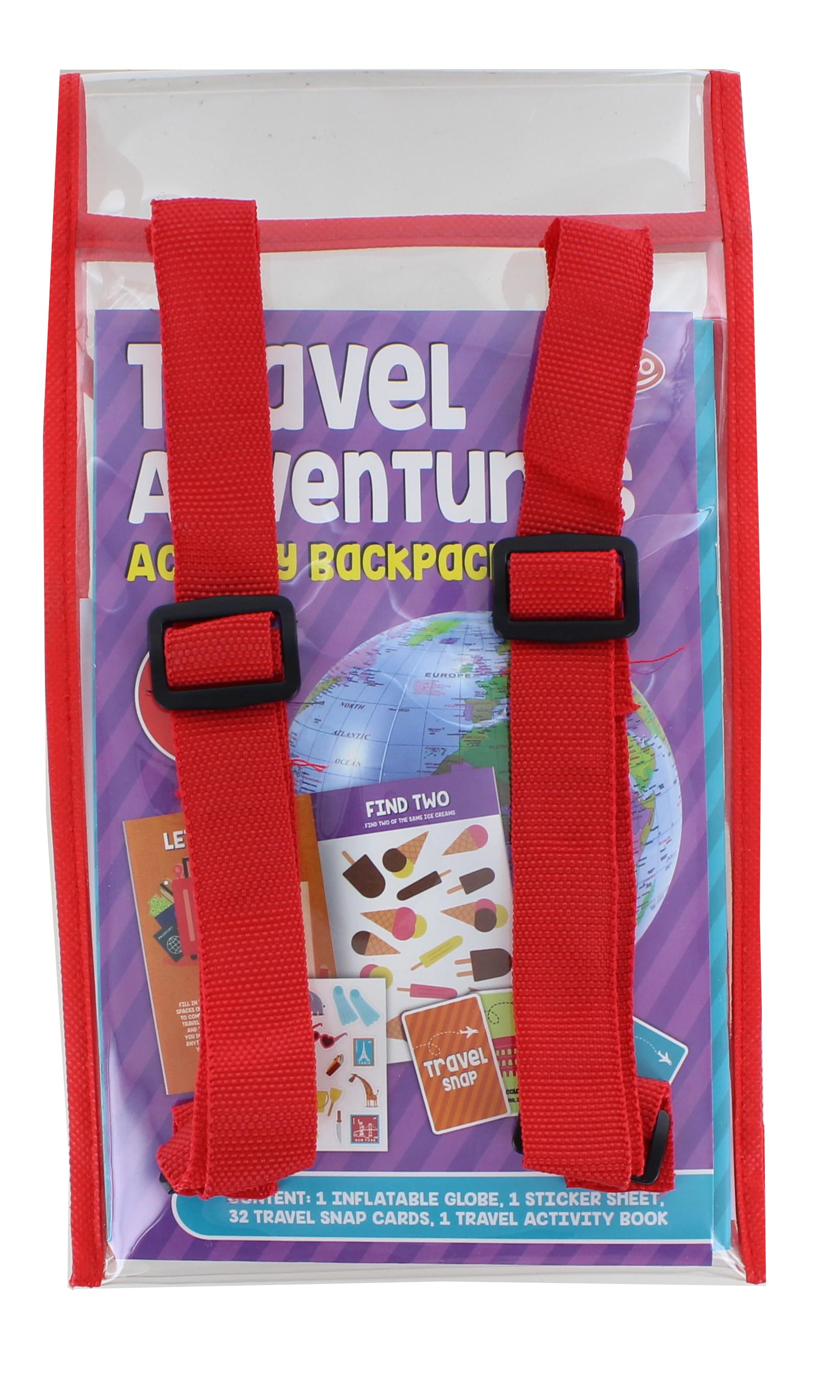 Travel Adventures Activity Backpack | More Than 25 Activities To Complete