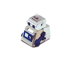 Aeromax Bump N Bots 3 Inch No Fall Wind-Up Robot | Blue