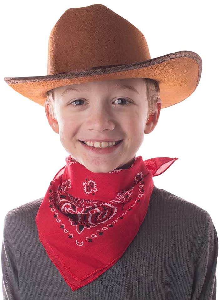 Aeromax Junior Cowboy Costume Hat with Bandanna