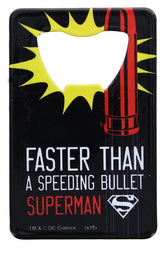 DC Comics Superman Pop Art Credit Card Bottle Opener