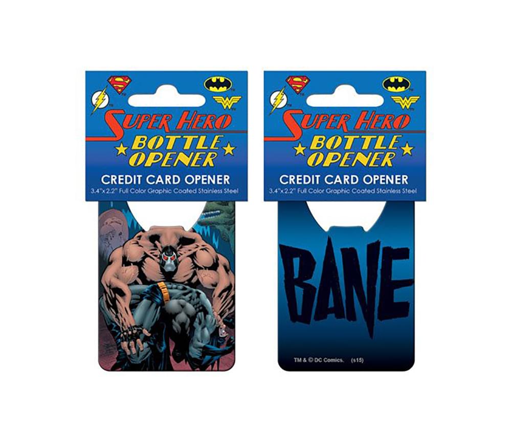 DC Comics Bane Credit Card Bottle Opener