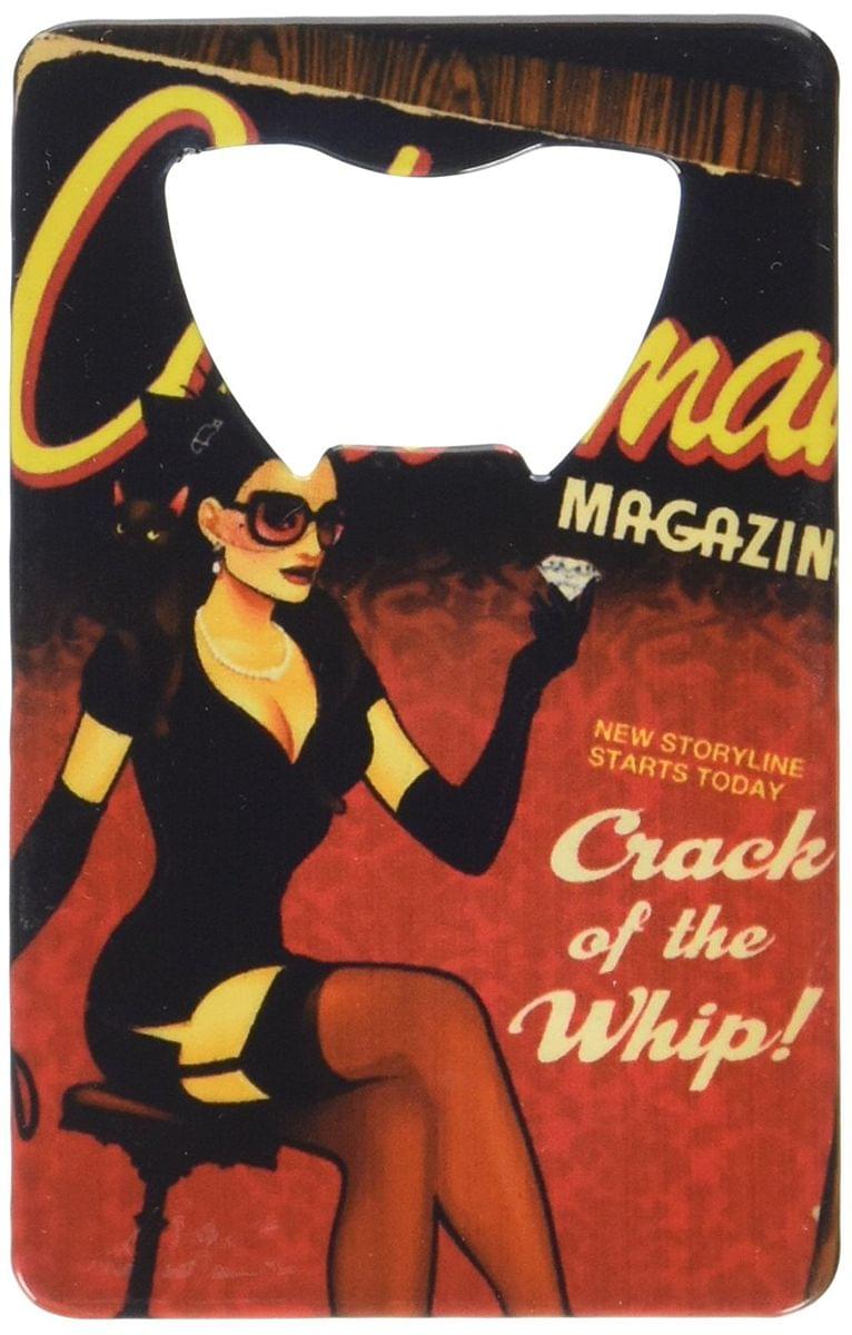 DC Comics Bombshells Catwoman Cover Credit Card Bottle Opener
