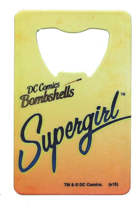 DC Comics Bombshells Supergirl Credit Card Bottle Opener