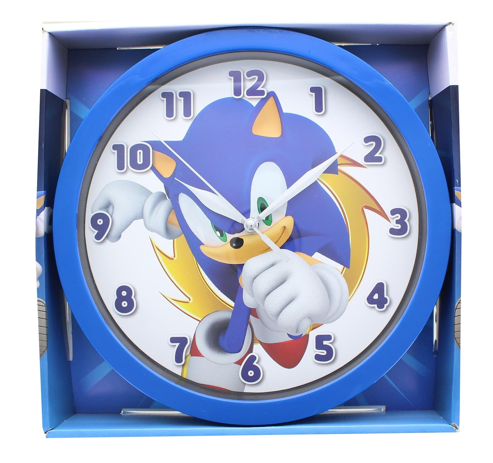 Sonic the Hedgehog 9.5 Inch Battery Operated Wall Clock