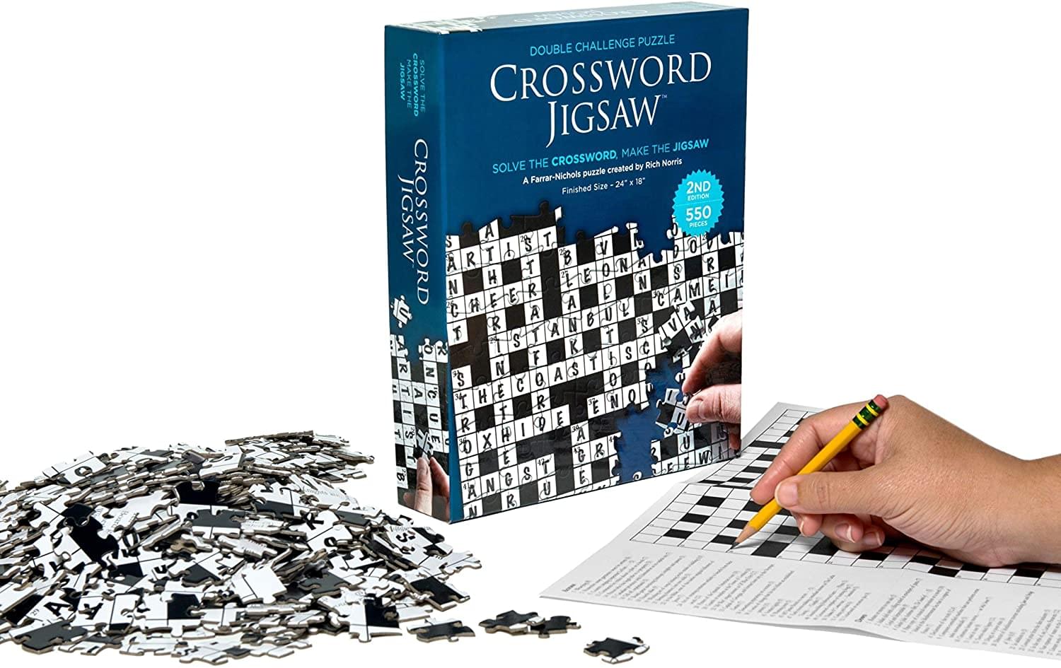 Crossword 550 Piece Jigsaw Puzzle | 2nd Edition